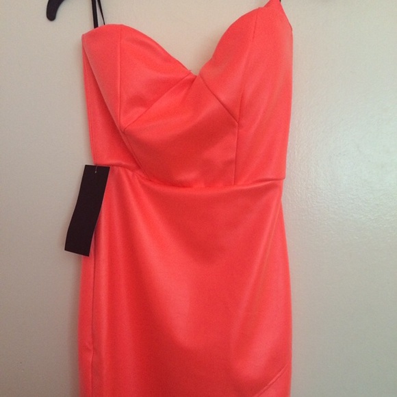 bebe Dresses & Skirts - NEON BEBE BODYCON DRESS